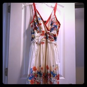 Floral tank dress